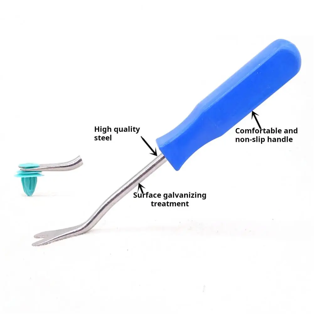 Car Clips Fastener Remover Tool Door Panel Dismantling Tool Trim Rivet Removal Interior Window Disassembly Kit for Car