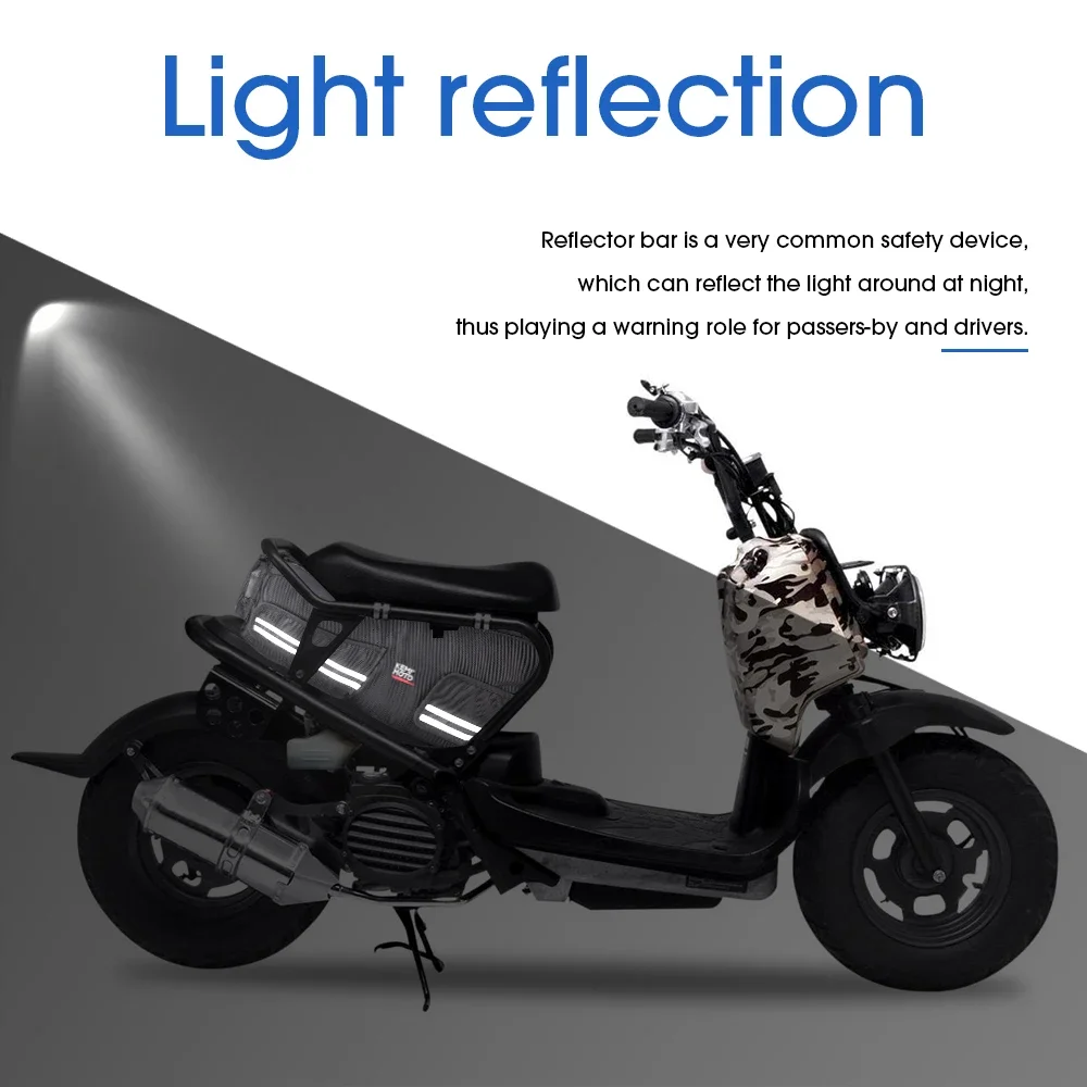 For Honda Ruckus Zoomer 2010 - 2019 Bag Motorcycle Rear Back Seat Bags Under Sea
