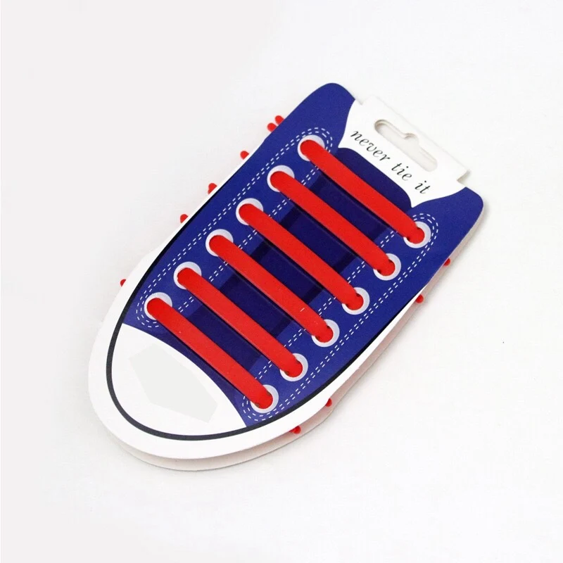 Lacci Scarpe Elastici Piatti In Silicone Per Bambini Da Running Sport Uomo Donna - Foto 7