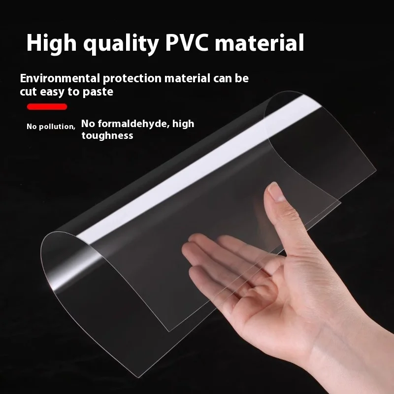 High Transparent Pvc Board Hard Plastic Board DIY Handmade Material Supports Custom Size
