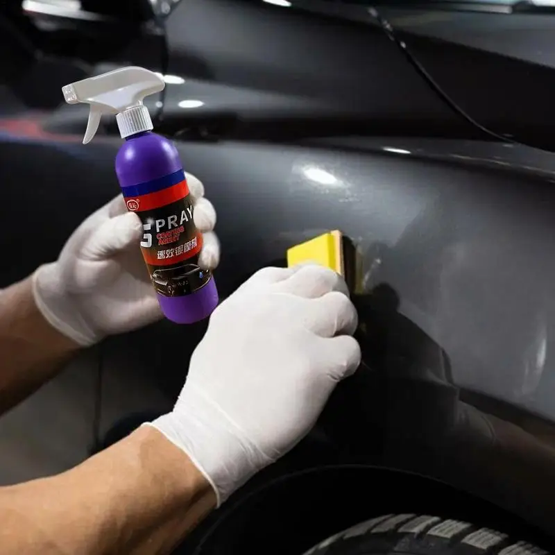 

500ml Car Ceramic Coating Spray Fast Fine Stain Removal Car Coating Wax Polishing Agent Fast Ceramic Coating Spray Protection
