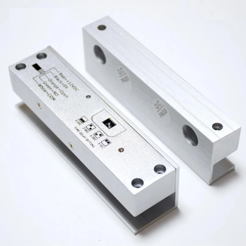 Frameless Glass Door Electric Lock Latch Bolt Lock Drop Bolt Lock Optional Tuya Smart Relay Control Module Wifi Remote Controler