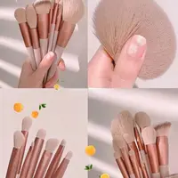 Ensemble de pinceaux de maquillage pour femme, fard à barrage, fond de teint, poudre cosmétique, mélange de blush, outil de maquillage de beauté, lot de 13 pièces 6