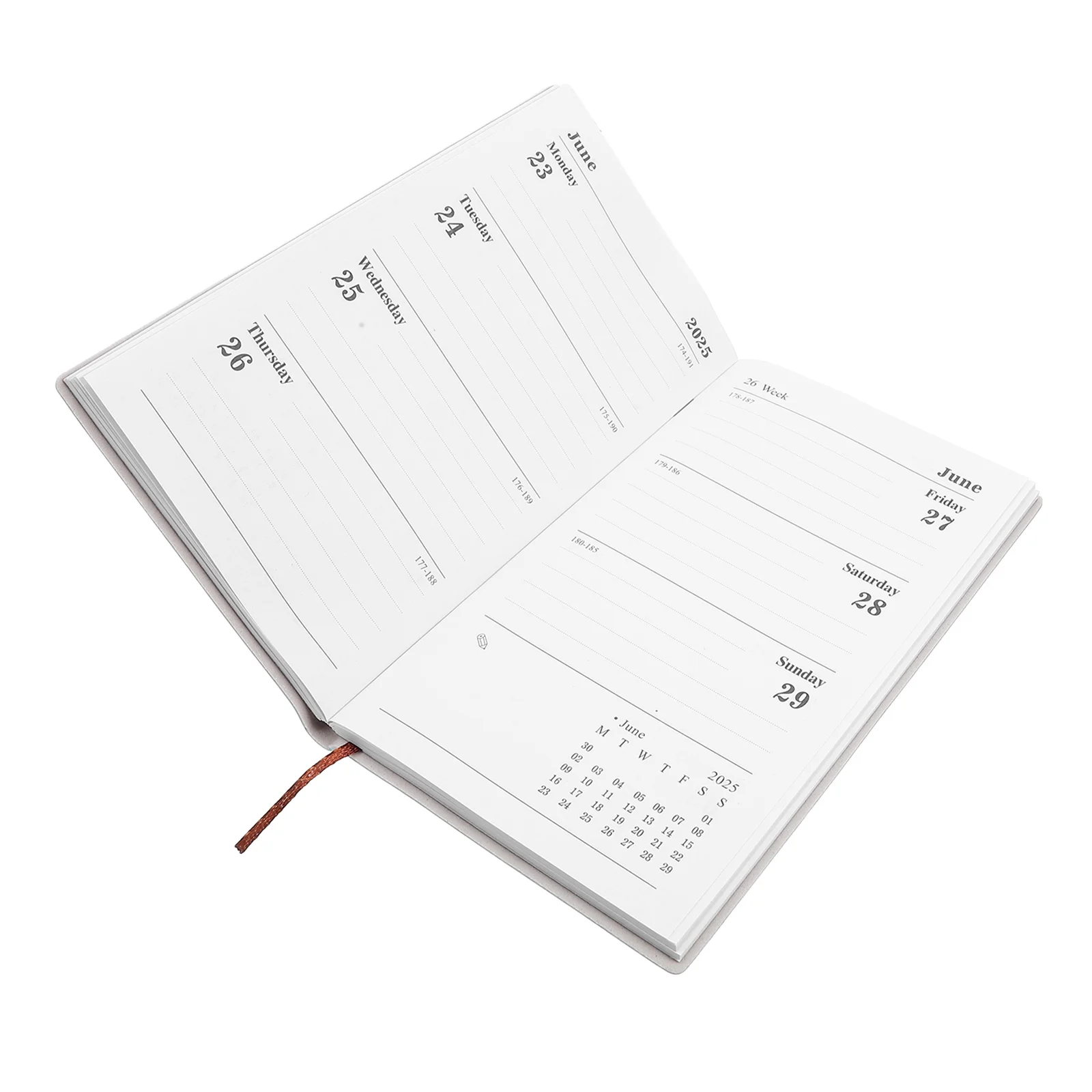

Schedule Notebook Notebooks Daily Planner Multifunction Monthly Notepad Student