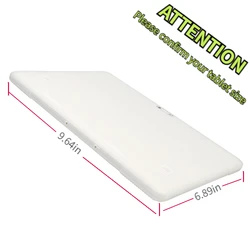Universal 10 - Inch Silicone Shockproof Tablet Protective Case - L 9.64in  W 6.89in (White)