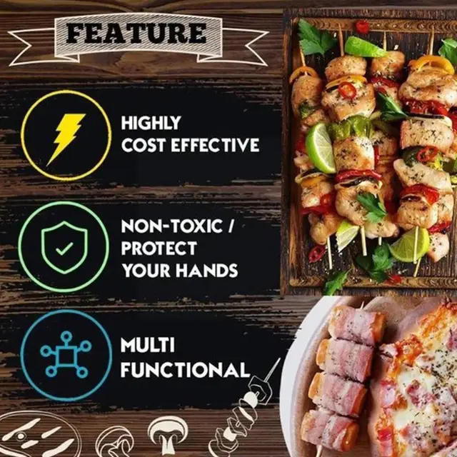 Multifunkcionális Grillezés Húros Artifakt Bbq Hús Nyárs Sertésgyártó Gép Marhahús -Húros Szerszámok Kiegészítők X3H6 - Image 2