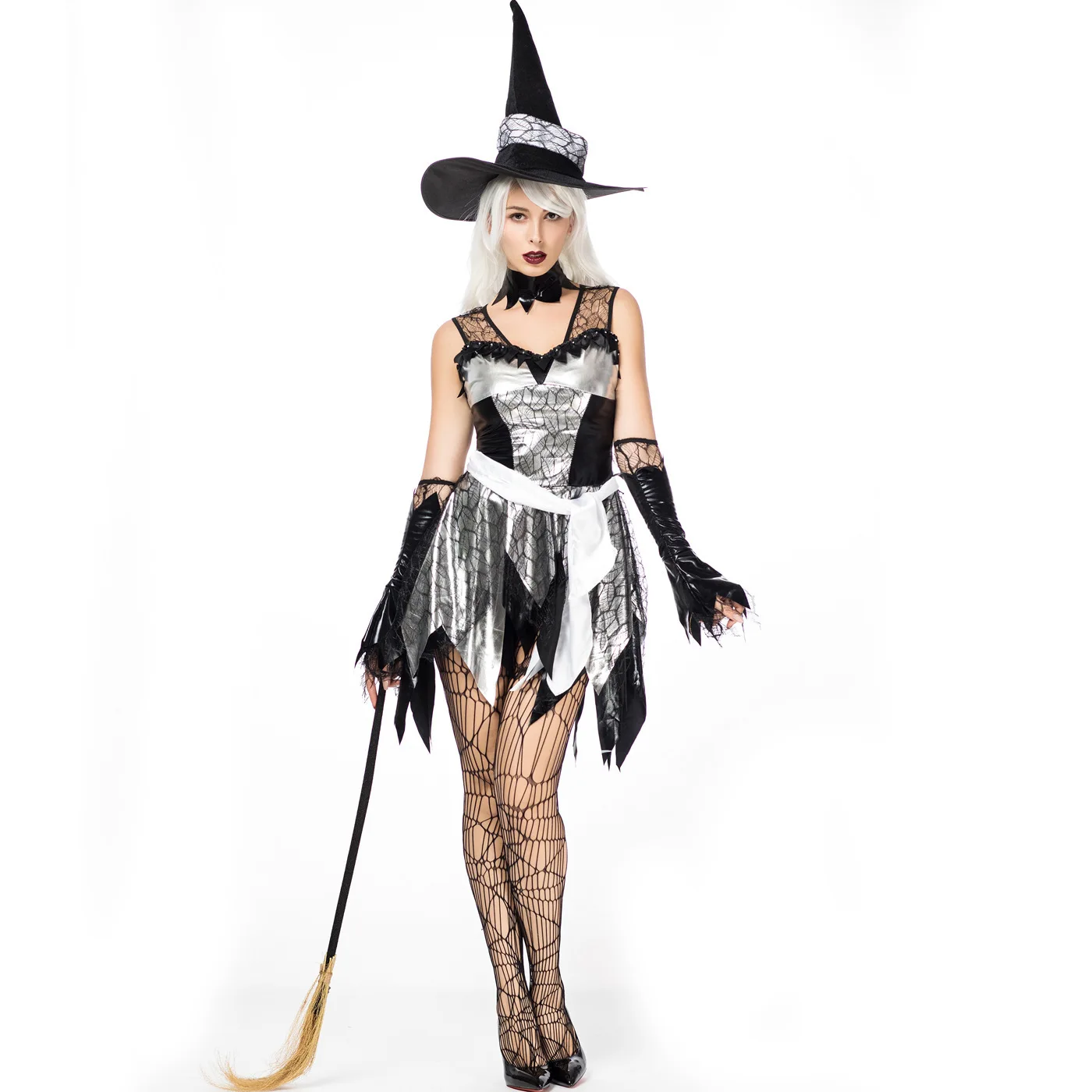 

Halloween Vampire Witches Uniform Cosplay Experience Performance Night Ghost Game Suit Women Costume