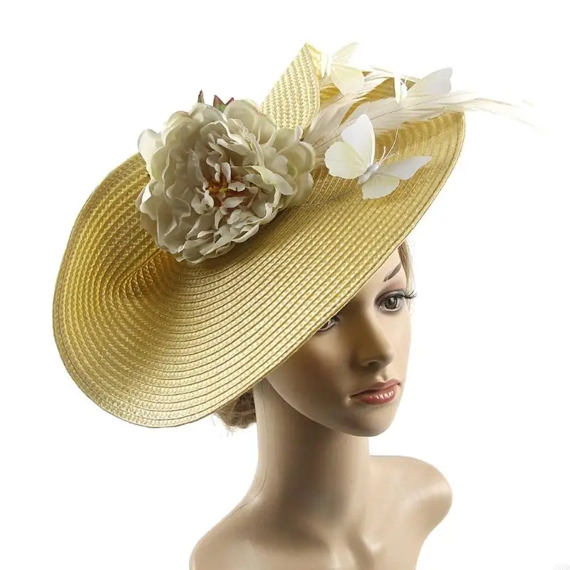39bd Women Butterfly-Flower Girl Kentucky Faszinator Pillbox – Detail 7
