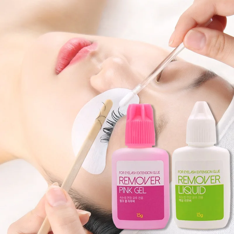 

5/10pcs Original Korea Liquid Remover for Eyelash Extensions Glue Quickly Easily Removes for Sensitive Eyes and Natural Eyelashe