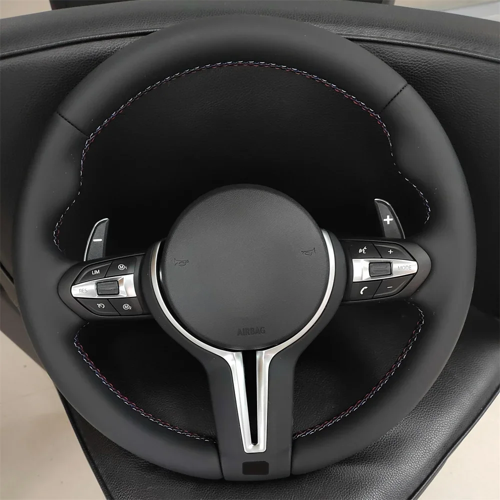 

Steering Wheel Leather For BMW M X3 X4 X5 M3 M5 M6 F01 F02 F06 F07 F10 F11 F12 F13 F14 F15 F16 F22 F34 F80 F82 Auto Accessories