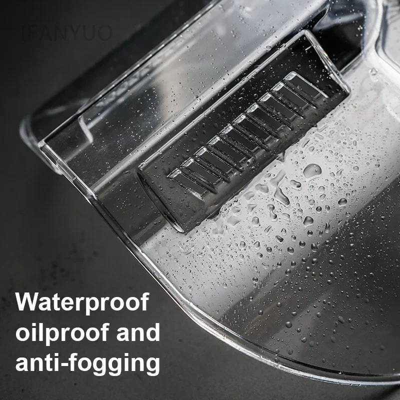 Industry Protective Visor High Temperature Resistance Polish Welding Dust Oil Splash Resistant Anti Impact High Definition Visor