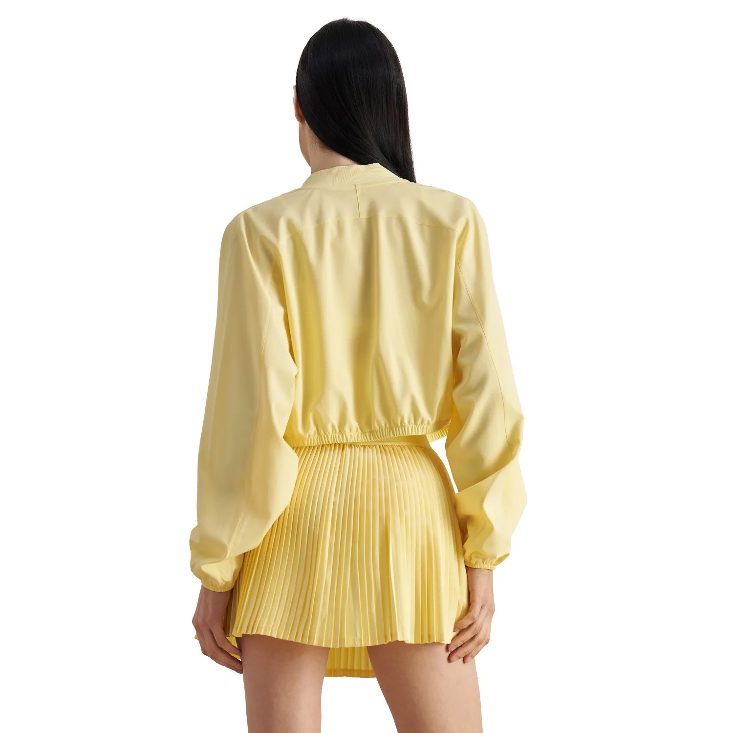 Women's Sports Tennis Jackets With Zipper Sun-Proof Cool Casual Baseball Clothing Quick-Dry Sweatshirt Long Sleeve Fitness Coat