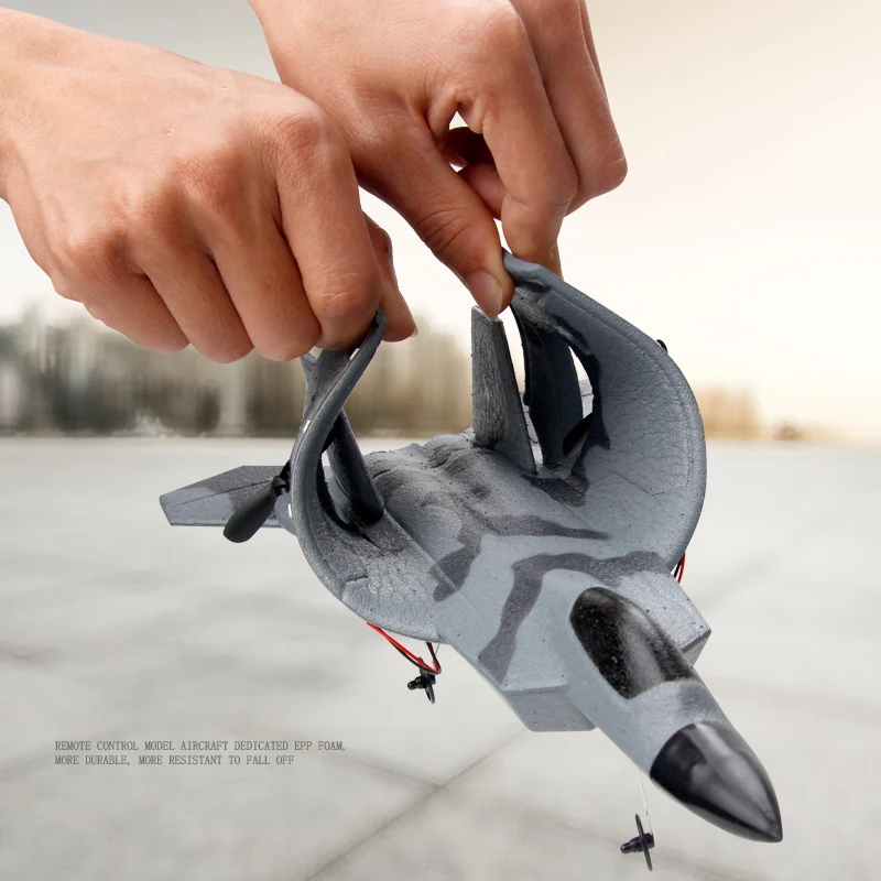 FX-622 F22 RC Remote Control Airplane 2.4G Remote Control Fighter Hobby Plane Glider Airplane EPP Foam Toys RC Plane Kids Gift 3