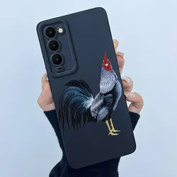 Sweet Cartoon Print Soft Silicone Phone Case - Lovely Protective Back Cover for Tecno Camon 18 (HEI - TYHEI0501)