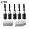 5PCS Automotive Glass Nano Repair Fluid Car Windshield Resin Crack Tool Kit Auto Glass Scratch Repair Glass Filler 2