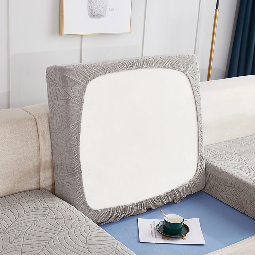 Waterproof Sofa Seat Cushion Cover Jacquard Sofa Cover For Living Room Furniture Protector L Shape Corner Armchair Couch Covers 4