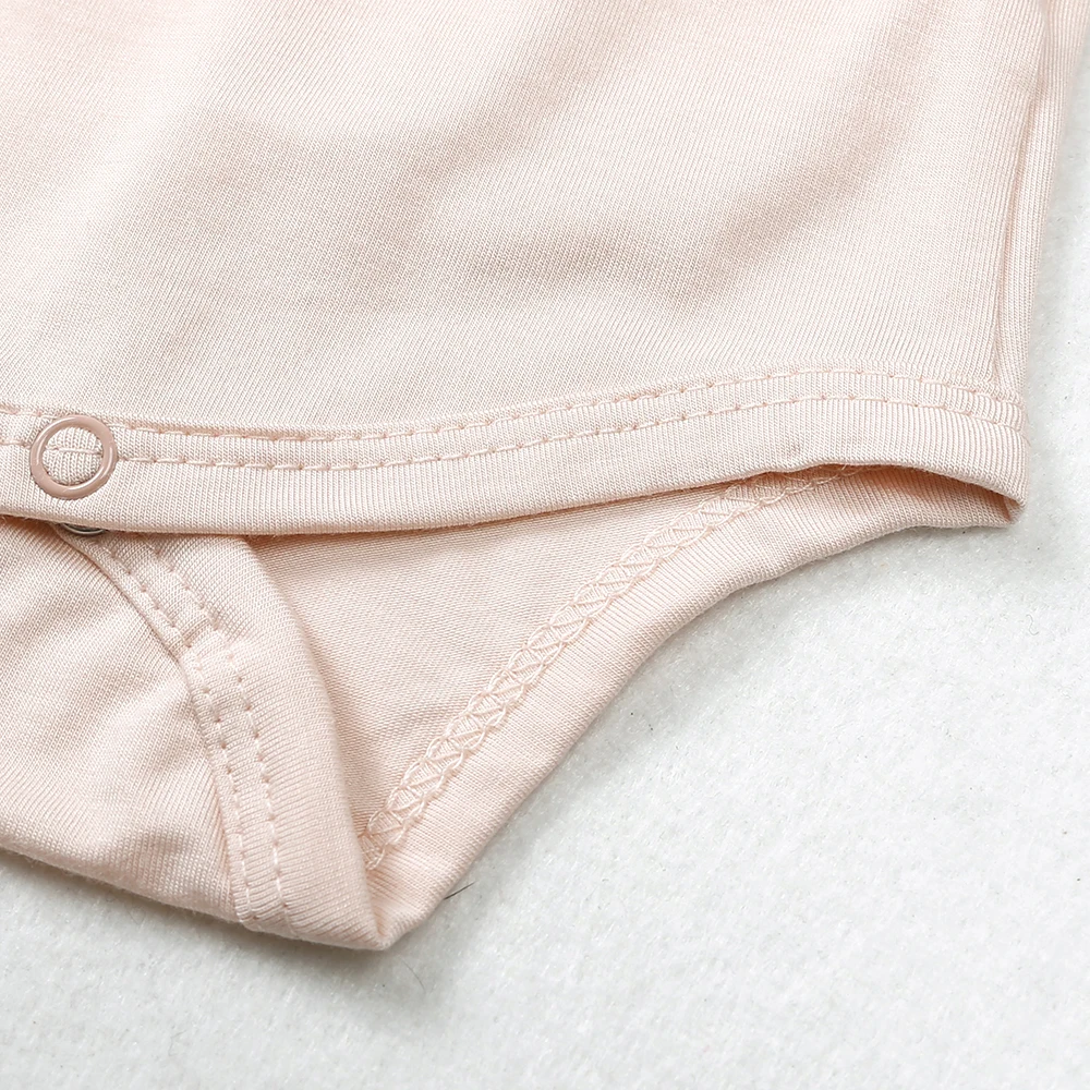 2025Anpassbare Neugeborenen Baby Strampler Bambus Infant Unisex Kleidung Volle Hülse Keine-kragen Mädchen Overall Kleinkind Junge Playsuits – Detail 7