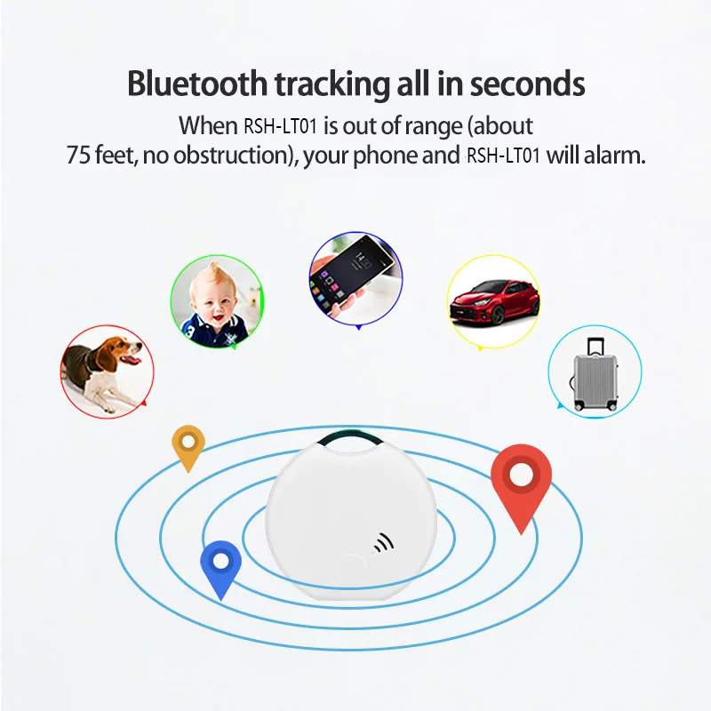 Умный Bluetooth-трекер для домашних животных, 2 шт.