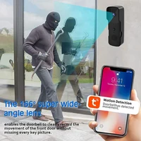 1080P WIFI Video Doorbell Tuya Smart Home Door Bell Wireless Security Camera Doorbell SmartLife APP PIR Motion Detection - Image 2