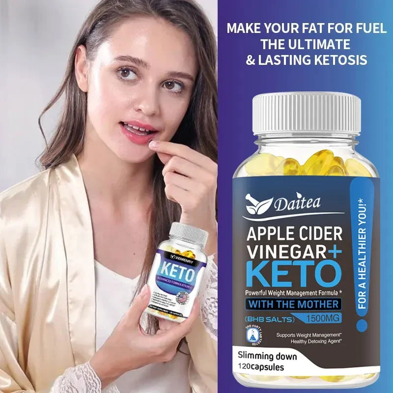 Ketone Capsules-Fat Burners to Aid Weight Loss, Support Healthy Digestion, Boost Energy, and Boost Metabolism