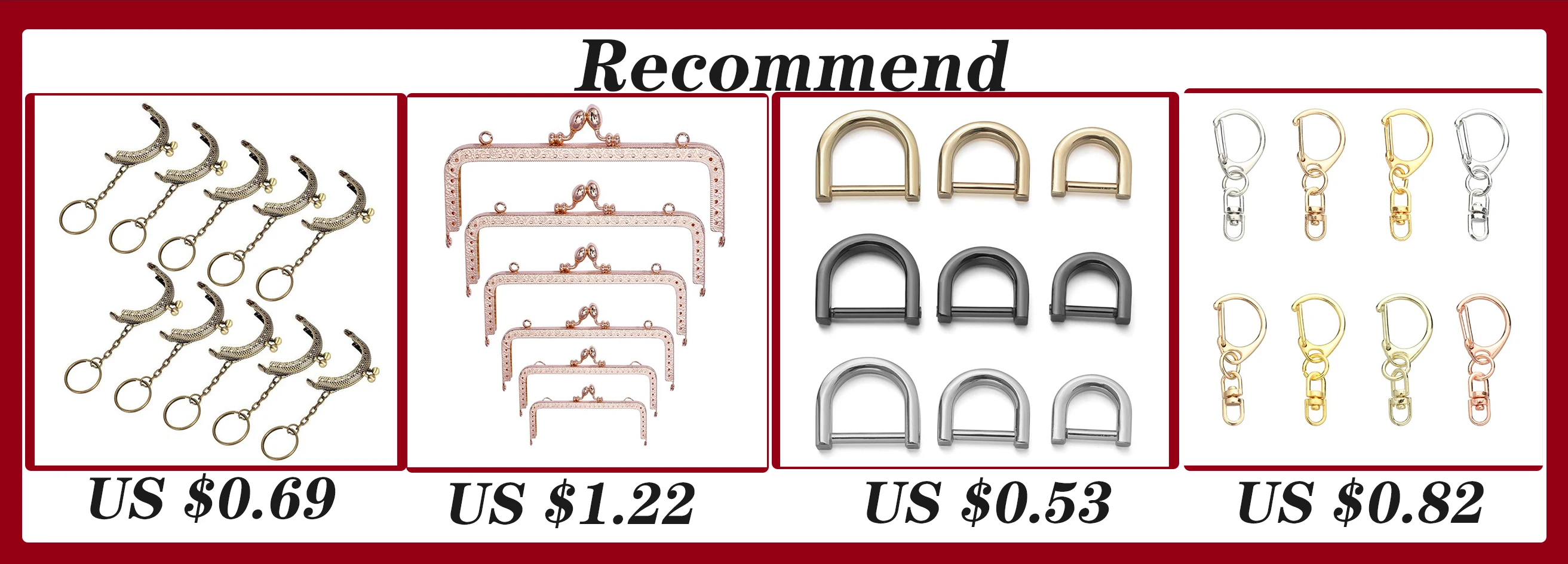 1pc DIY Metall Abnehmbare Karabinerhaken Trigger Clips Schnallen für für Leder Handwerk Tasche Strap Schnallen Griff Schulter Gurtband – Detail 2