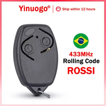 Rossi 전기 게이트 리모컨 롤링 코드, ROSSI RX HCS 1024 리시버 차고 문짝 오프너, 433MHz