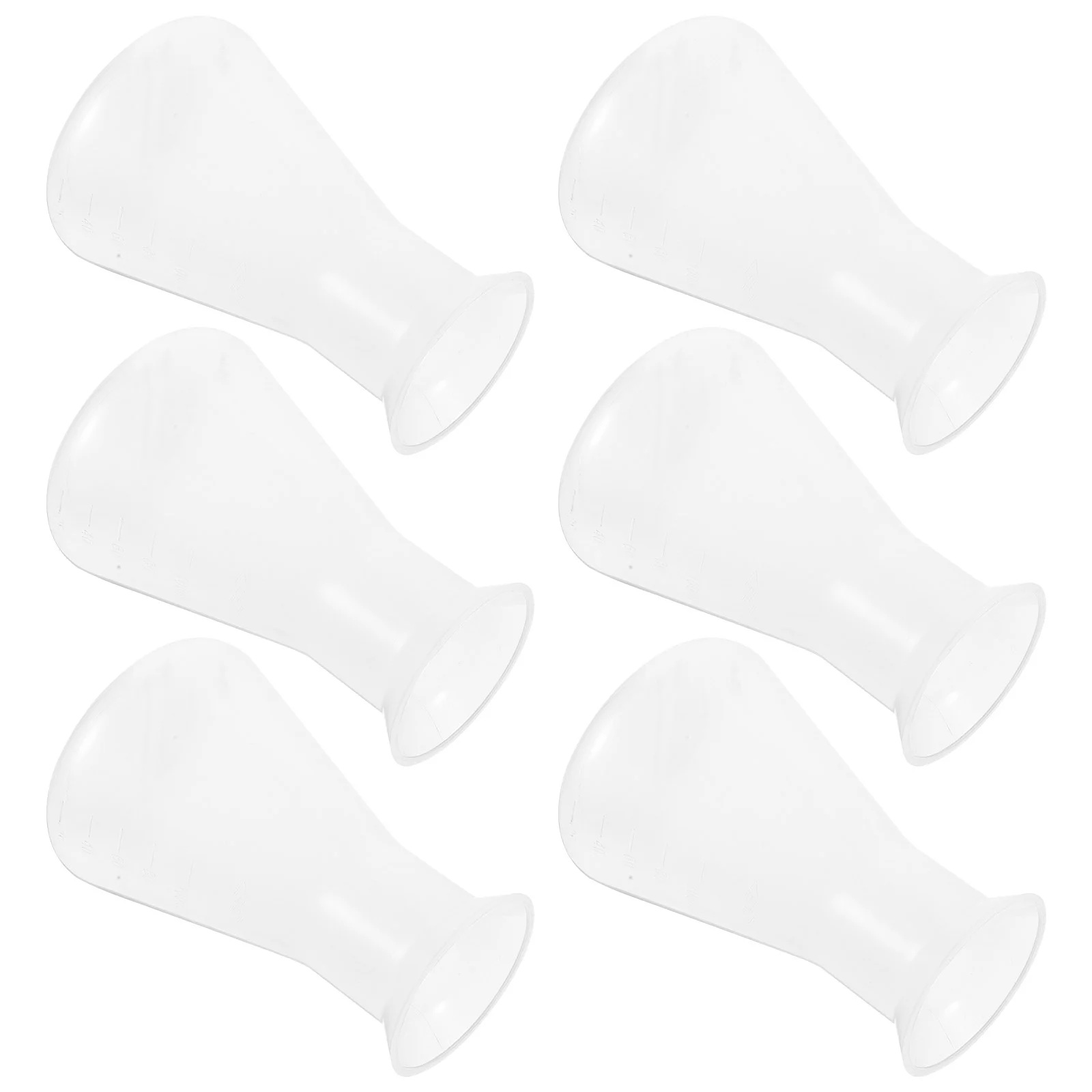 

6pcs Graduated Erlenmeyer Flask Set Conical Erlenmeyer Flasks Graduated Erlenmeyer Flasks Laboratory