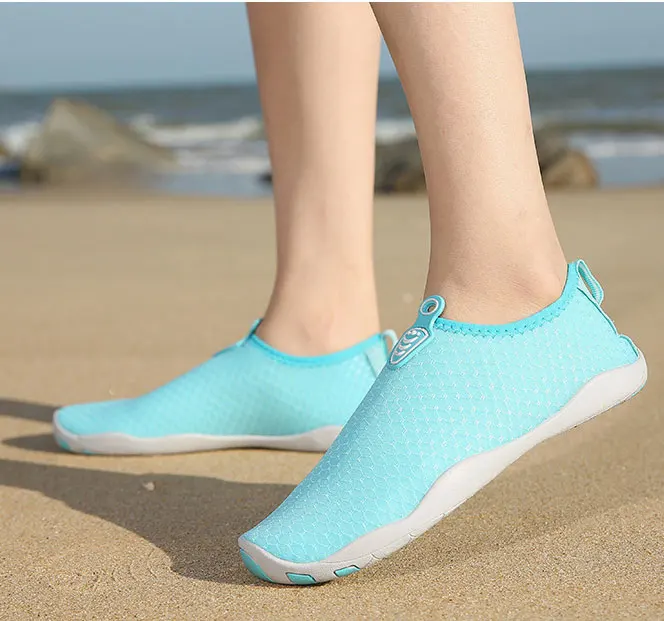 Anti Slip Water Walking Sports Shoes for Men and Women, Quick Dry, , Monochromatic Swim Shoes, Summer