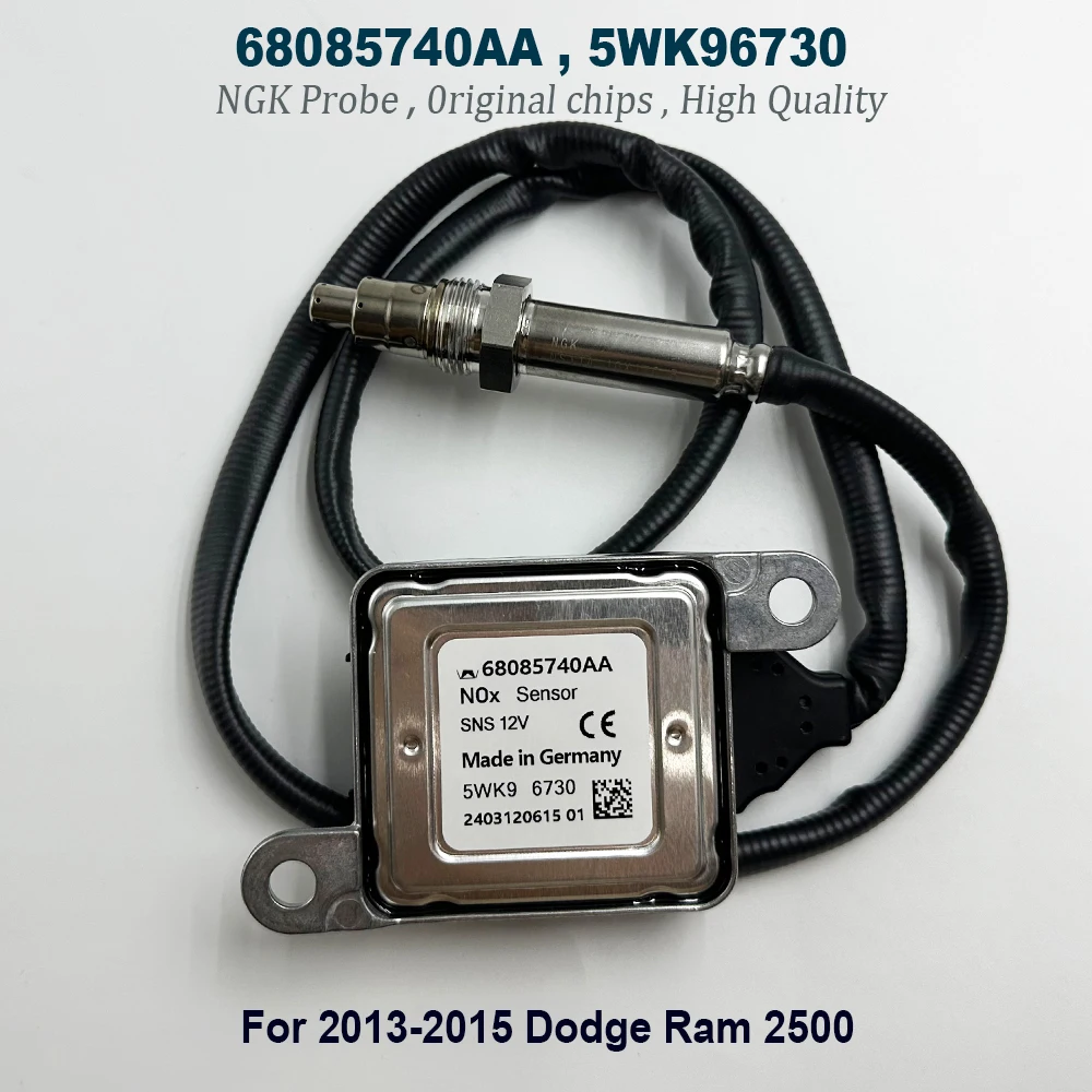 

68085740AA 5WK96730 Nox Sensor 68085740AB Nitrogen Oxygen Sensor For NGK Probe for 2013-2015 D-odge Ram 2500 High Quality Chip