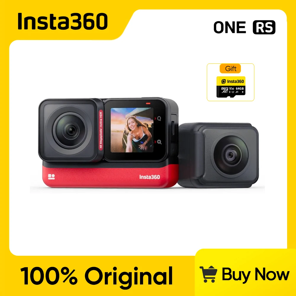 insta360 ONE R TWIN EDITION 大容量バッテリー×2｜ビデオカメラ