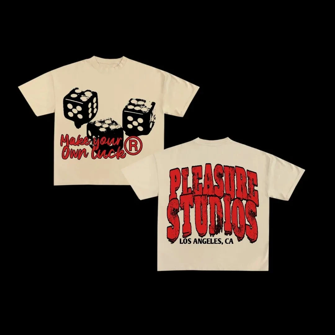 thumbnail image 1 of Camiseta con estampado gráfico de letras de dados de América Y2k Grinch gótico de gran tamaño retro de manga corta con cuello redondo ropa de calle para mujer, 1 of 4