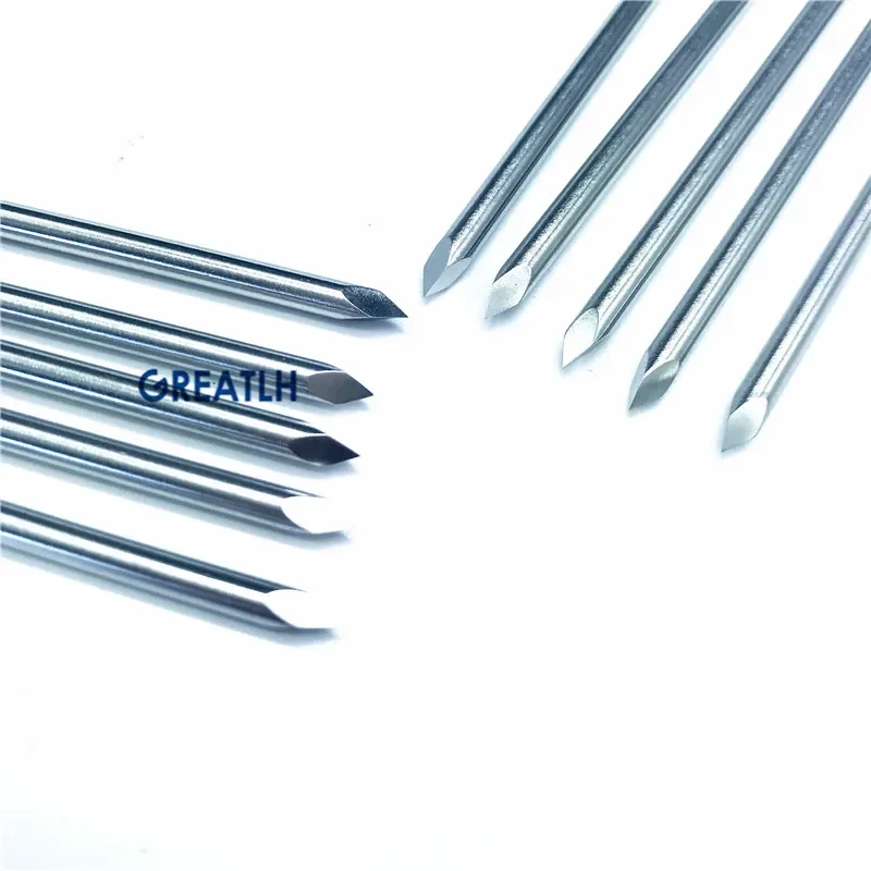 Double-ended Kirschner Pin Nails veterinary Stainless steel Kirschner wires orthopedics Pet Surgical Instruments 10pcs orthopedic cerclage wire