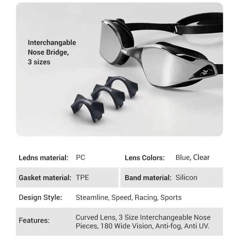 Swimming Goggles Professional Small Frame Competition Swimming Goggles Men Women Water Sports Eyewear