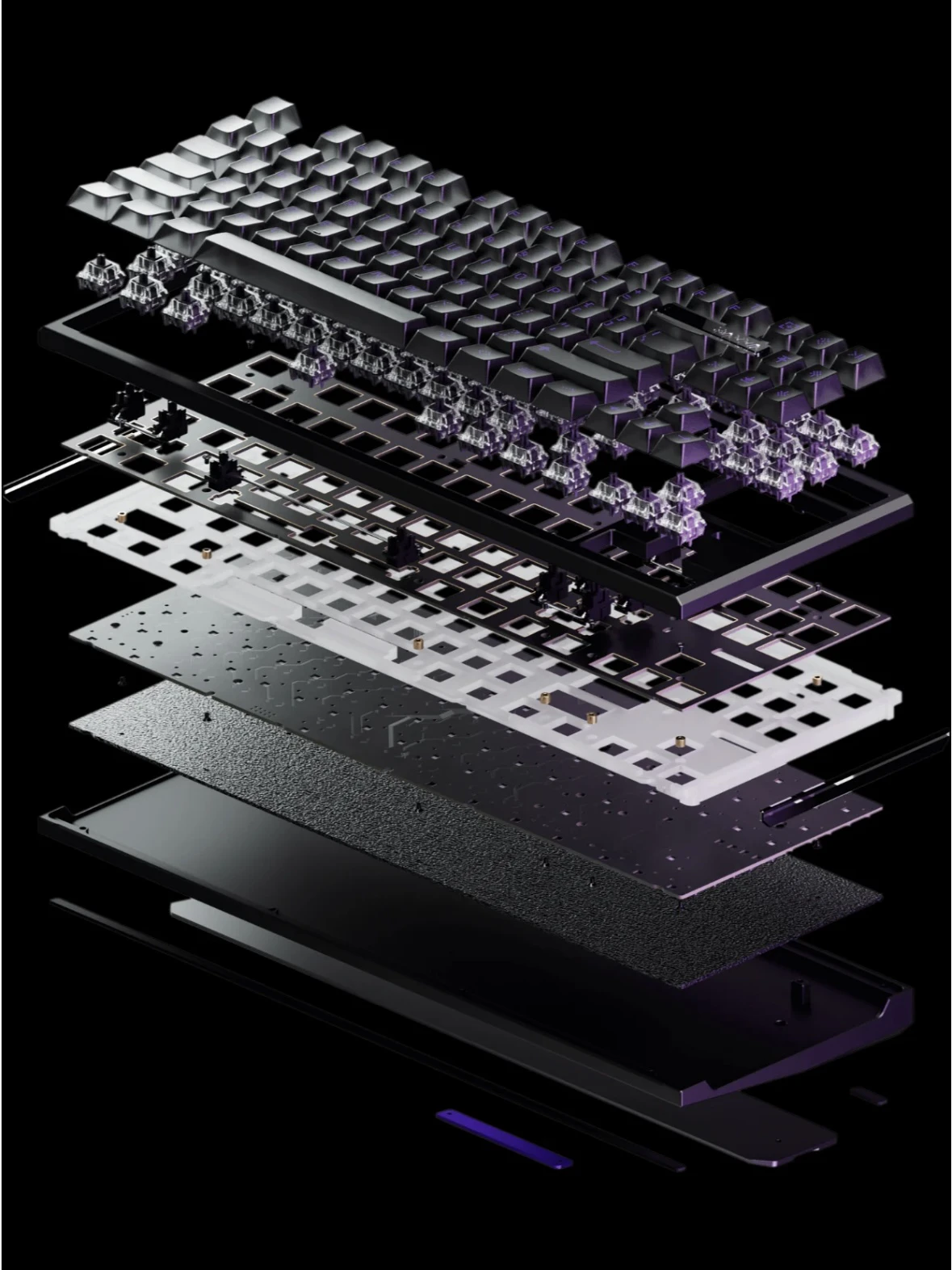 RAKKA80 Edge gray キーボード RAKKA80 Edge Gray キーボード RAKKA80