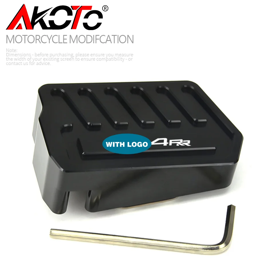 Motosiklet arka ayak artan kaymaz Pedal fren kolu uzatılmış ped