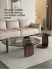Glass Round Table, Multi-colour Size Set, Tea Table Coffee Table, High Temperature Resistance, Easy To Clean, Office Cafe Home 6