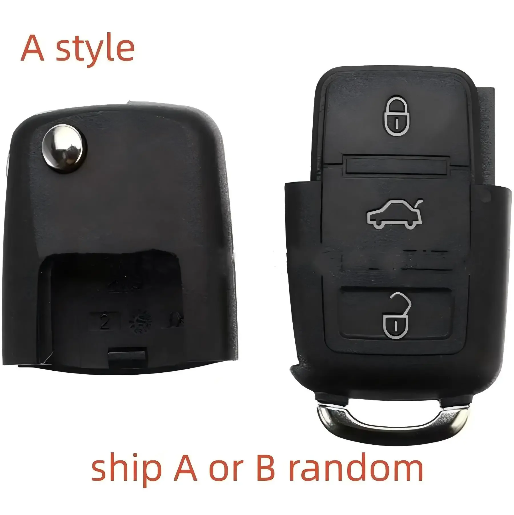 Creative Mini Dummy Car Key with Hidden Safe Box Secret Compartment Stash for Money Pills Coin - Discreet Storage Solution Image 1