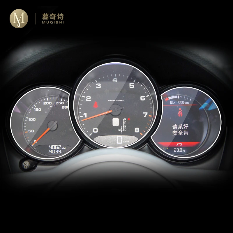 Per Porsche Macan 2022 Cruscotto Cruscotto Cruscotto Protezione Dello Schermo Accessori Per Auto Dettagli Interni Adesivi Copertura Della Pellicola Tp