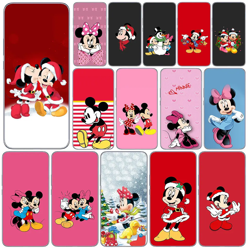 Christmas Minnie Mickey Mouse Phone Per Motorola Moto One G8 G7 Play Action Fusion Plus Power Vision Zoom Hyper Macro Cover Case