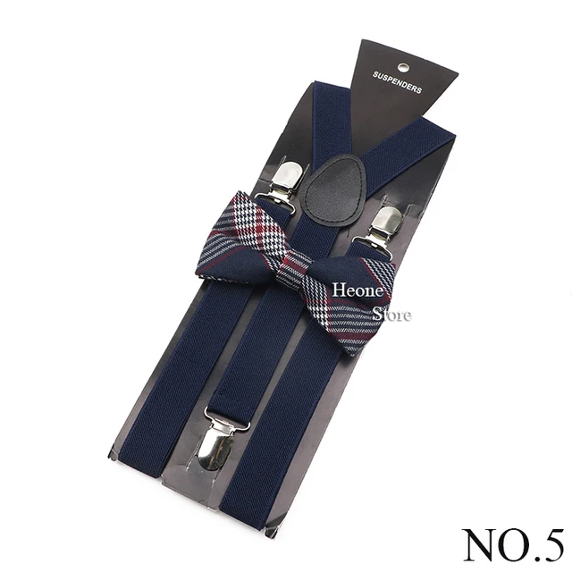 Set Bretelle E Papillon Bambino