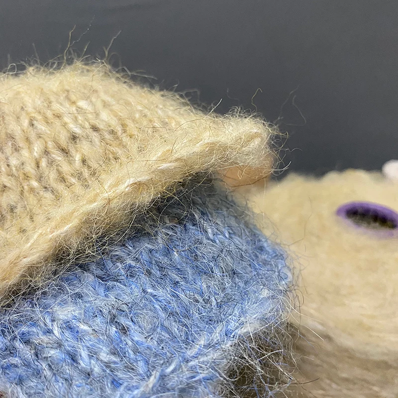 Soft Medium Woolen Camere Yarn for Hand Knitting Scarf Sweater Hat Hook Needle Barley Harvest DIY Crt Chinese Origin