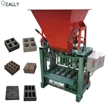  High Quality 4-35B  Cement Paver Block Making Machine/Hollow Brick Making Machine Concrete Brick Making Machinery For Sale 