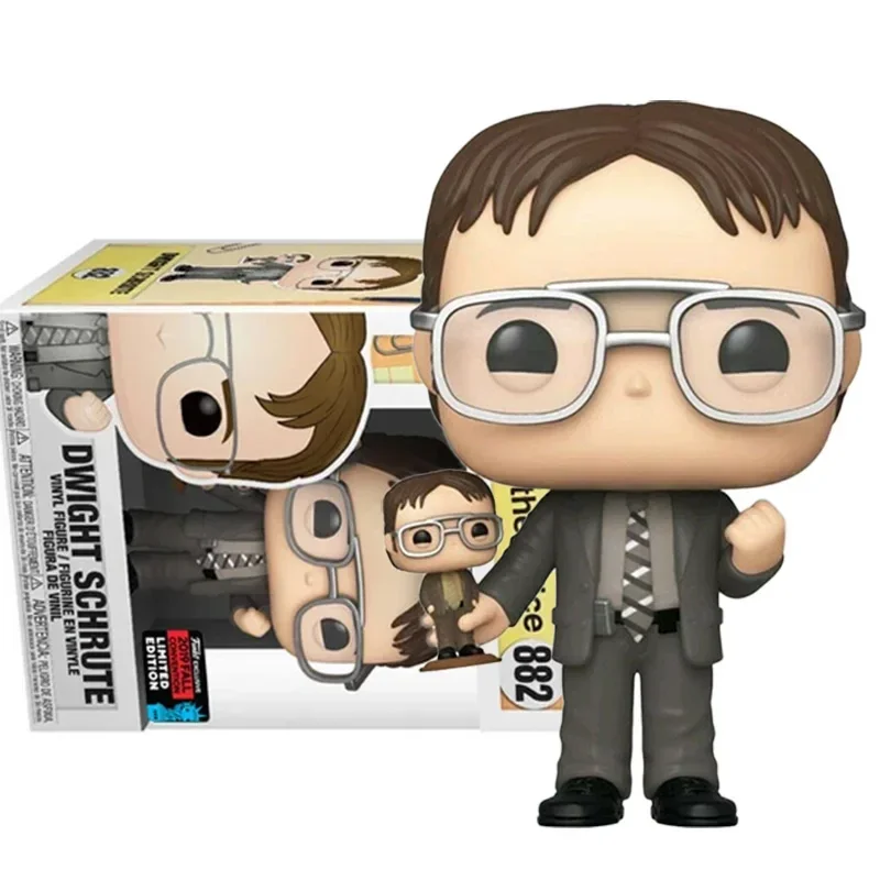 Funko Pop The Office: Genie Schrute Con Genie Bobblehead #882 Action Figure Model Pop Toys Regali Per Bambini
