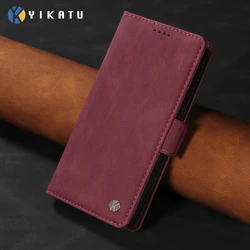 Premium Magnetic Flip Leather Phone Case - Sleek and Stylish Protection for Motorola Moto G55 (WRD)