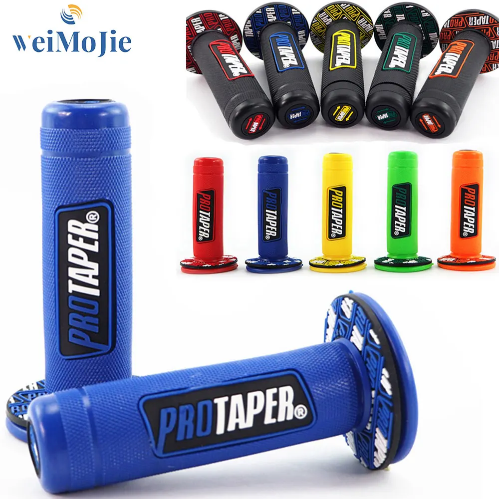 Universal Motorcycle Handle Grips Protaper Grip Handlebar Dirt Pit Bike