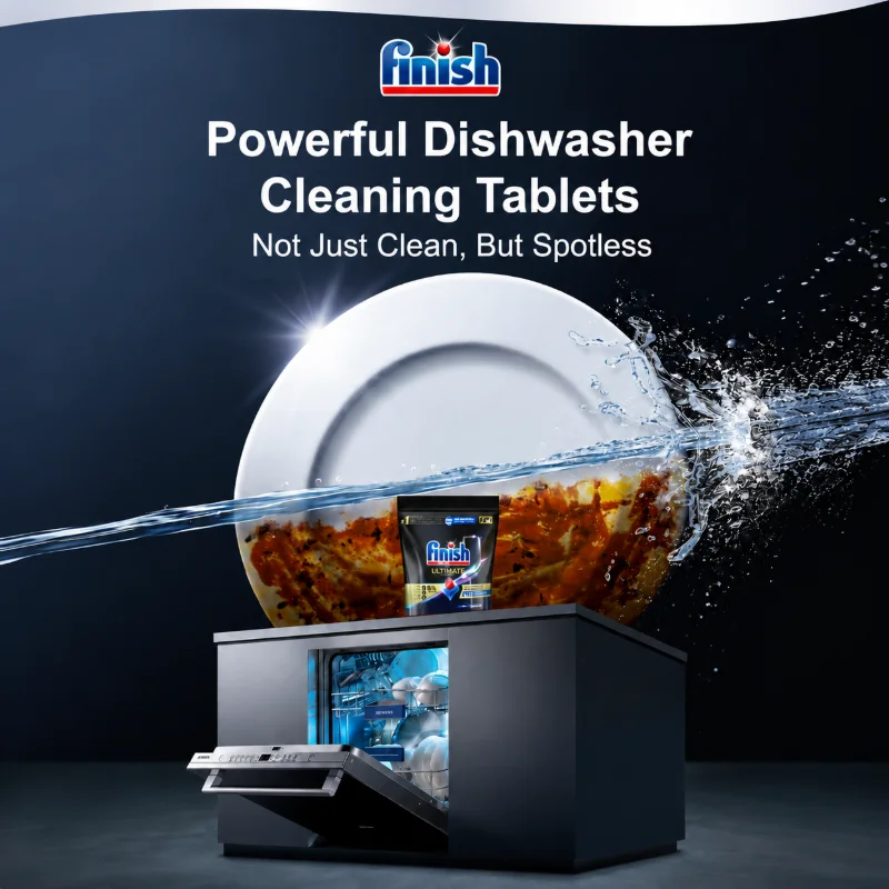 Powerball Pre-Dissolve Enzymatic Dishwasher Pods with Water-Soluble Wrapper