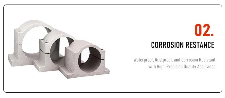 Hochwertiger Graviermaschinen-Spindelmotor, Durchmesser 62 mm–125 mm, feste Sitzvorrichtung für elektrische Spindel – Detail 4
