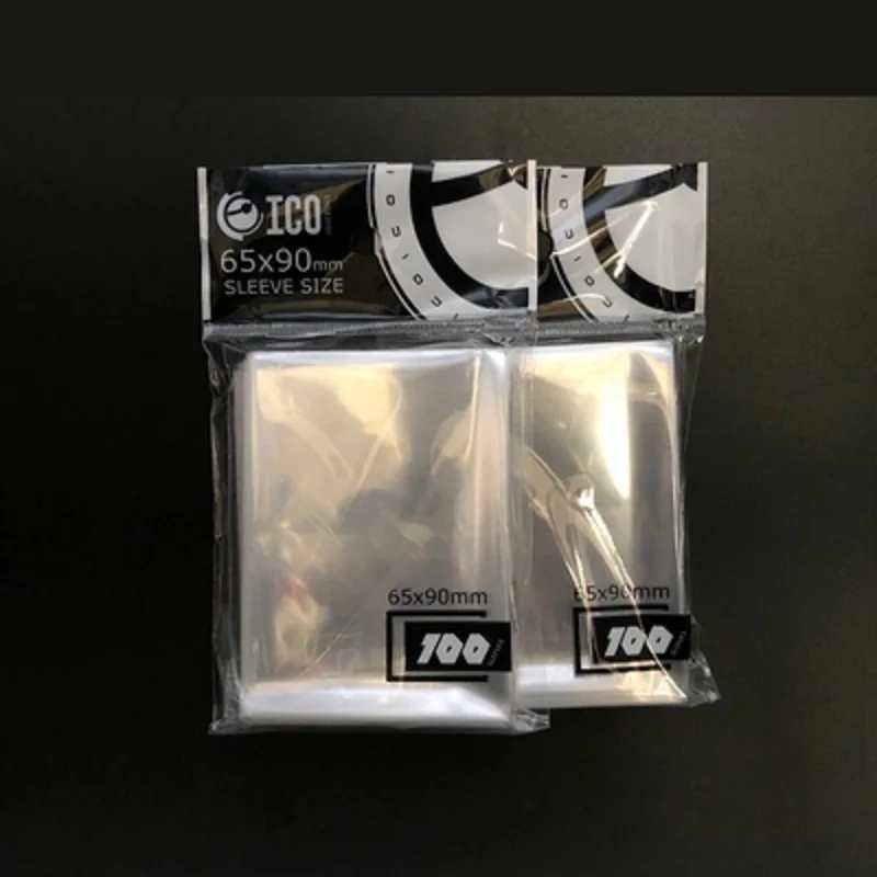 500pcs 65*90mm Card Protector Magic Killers of Three Kingdom Football Star Transparent Unsealed ard Game Cards Sleeves Film | Спорт и