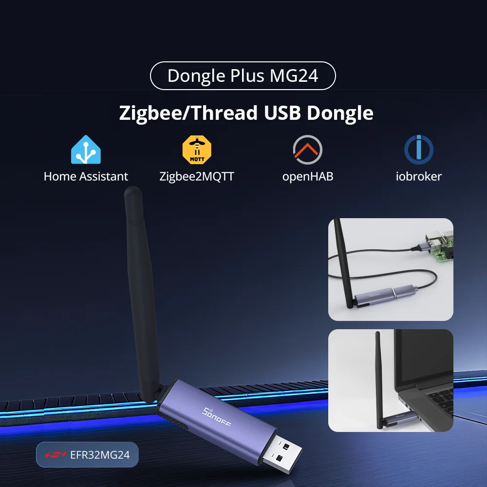 รูปสินค้า ดองเกิลควบคุมอัจฉริยะ Zigbee/Thread EFR32MG24