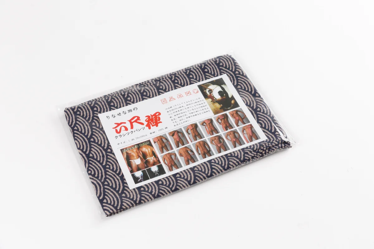Rokusyaku Fundoshi Traditional Japanese Kimono Sumo Panties T-back Men Knickers Shorts Underwear Funny G-string Jockstrap Thongs